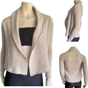 Club Monaco 100% Cashmere Blush Open Shrug Sz XSm